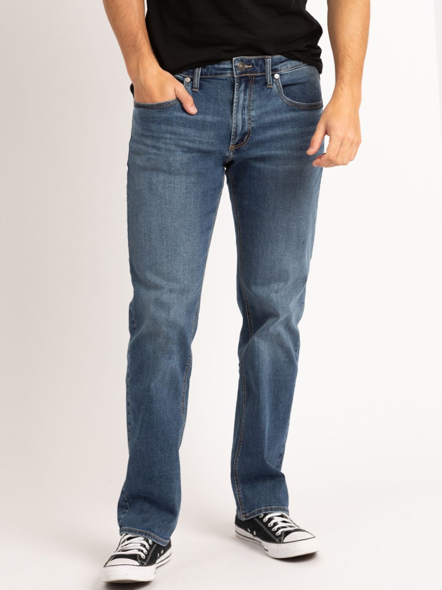 Men SILVER Straight Jeans | Grayson Classic Straight Leg Jean